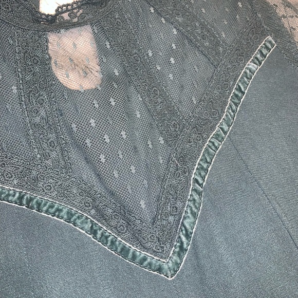 Target Green Long Sleeve Dress - Picture 2 of 3